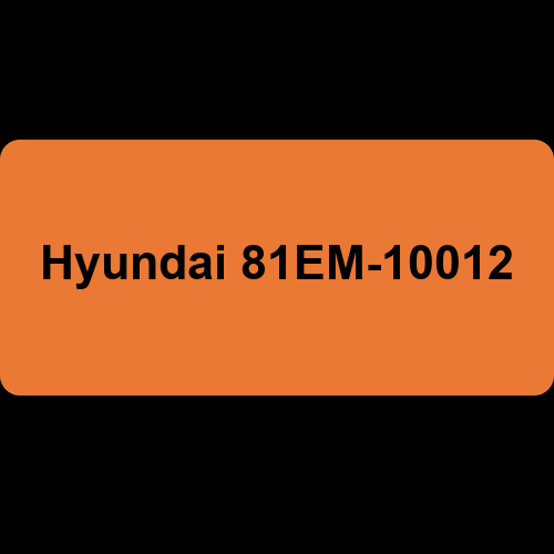 Hyundai 81EM-10012